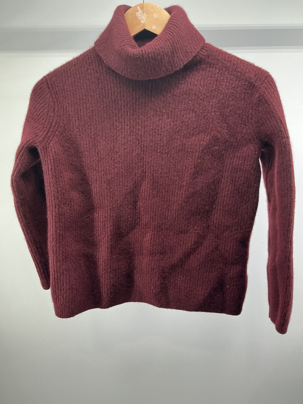 Mongolian Cashmere Fisherman Turtleneck Sweater